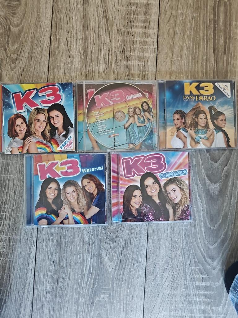 K3 Cd's + Dvd K3 Rollerdisco Club, Ophalen