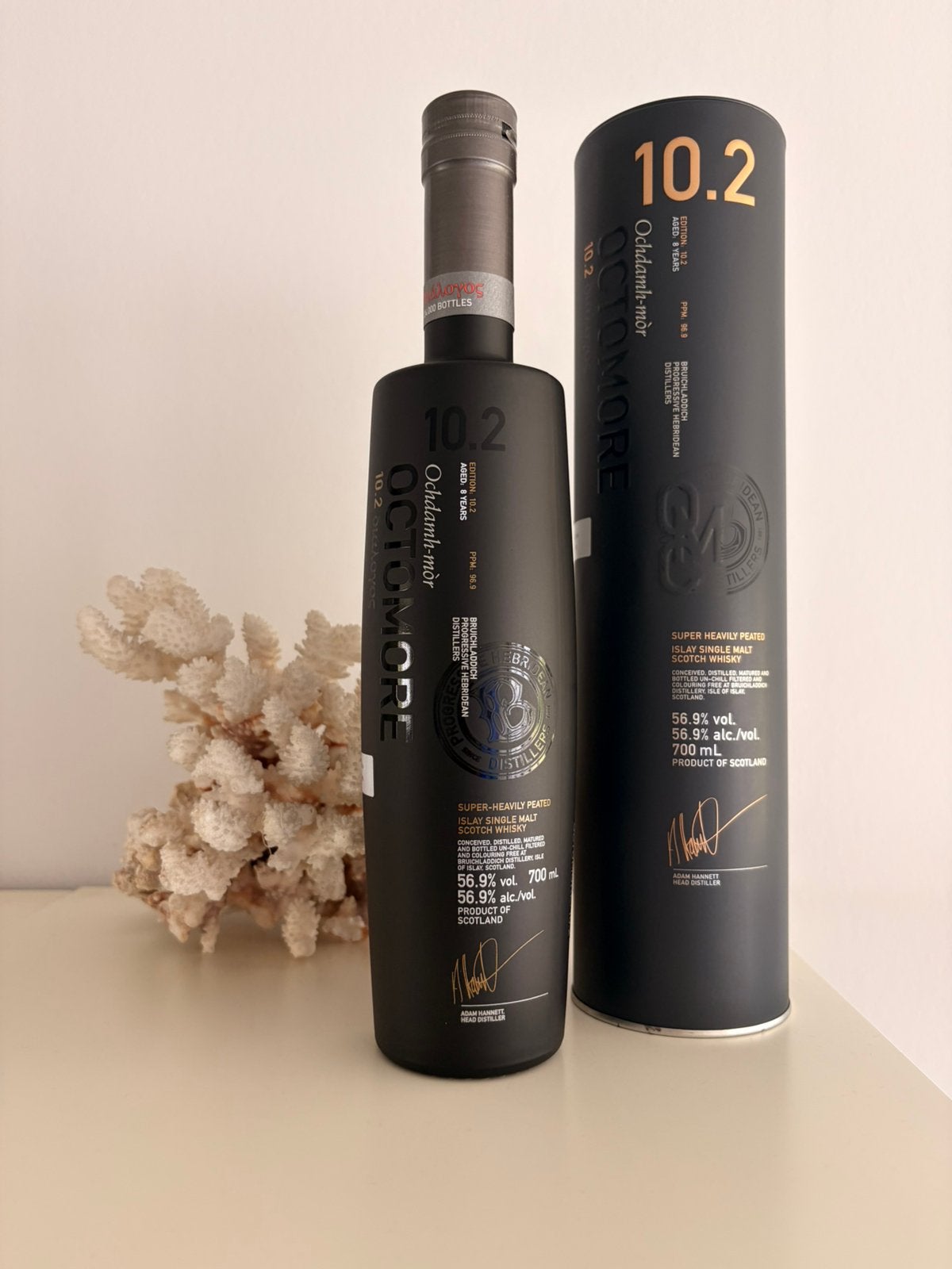 Octomore Edition 10.2  / 96.9 ppm – Bruichladdich, Verzamelen, Wijnen, Ophalen of Verzenden, Nieuw, Vol