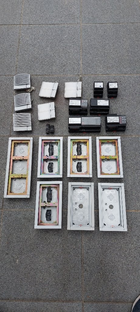 Lot parlophonie Siedle Vario, Ophalen, Gebruikt