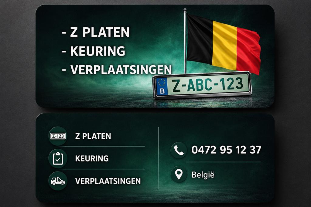 Z PLATEN KEURINGEN, Ophalen, Zo goed als nieuw