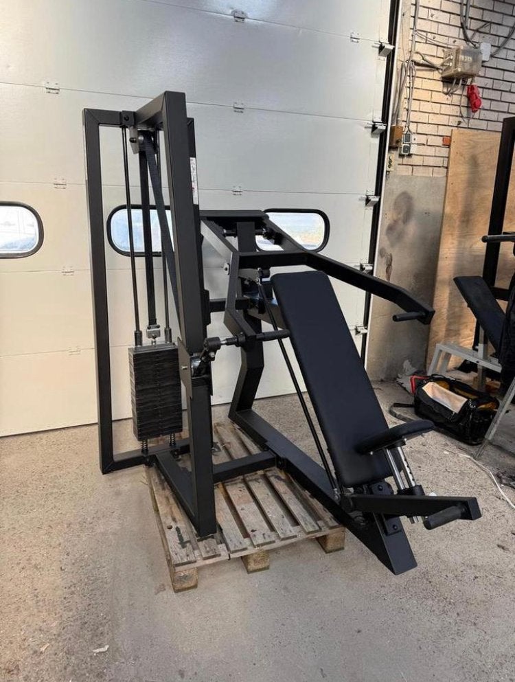 Gym 80 Incline Chestpress / Brustpresse / Chest Press Black, Enlèvement, Utilisé, Bras, Autres types