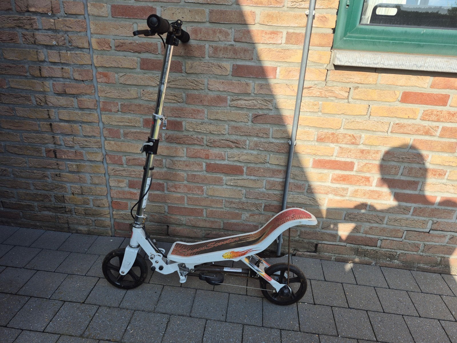 spacescooter, Ophalen, Gebruikt