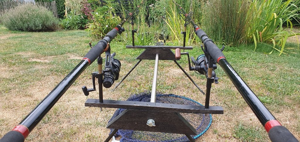 kit carpe VINTAGE complet de qualité, Sports nautiques & Bateaux, Pêche à la ligne | Carpes, Utilisé, Ensemble complet, Enlèvement