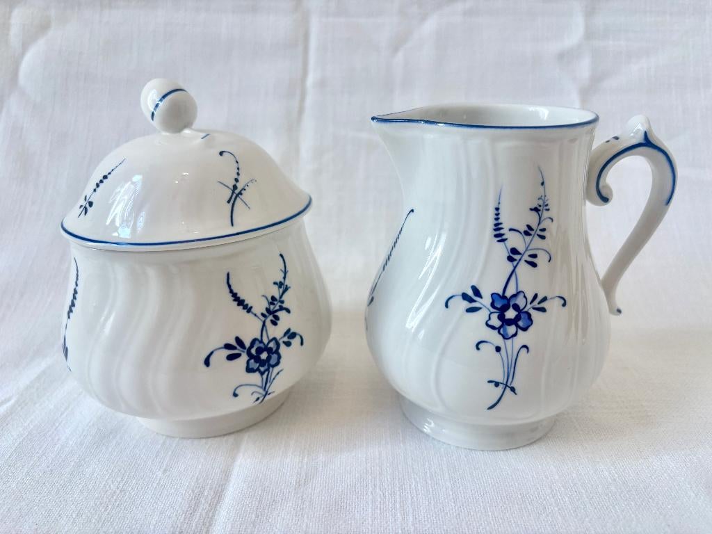 Vieux Luxembourg - Suikerpot & Melkkannetje, Overige typen, Nieuw, Ophalen of Verzenden, Overige stijlen