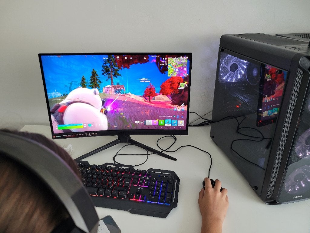 ☑️ Volledige game pc in PERFECTE Staat ☑️, Ophalen, AMD Ryzen 5, Zo goed als nieuw, HDD