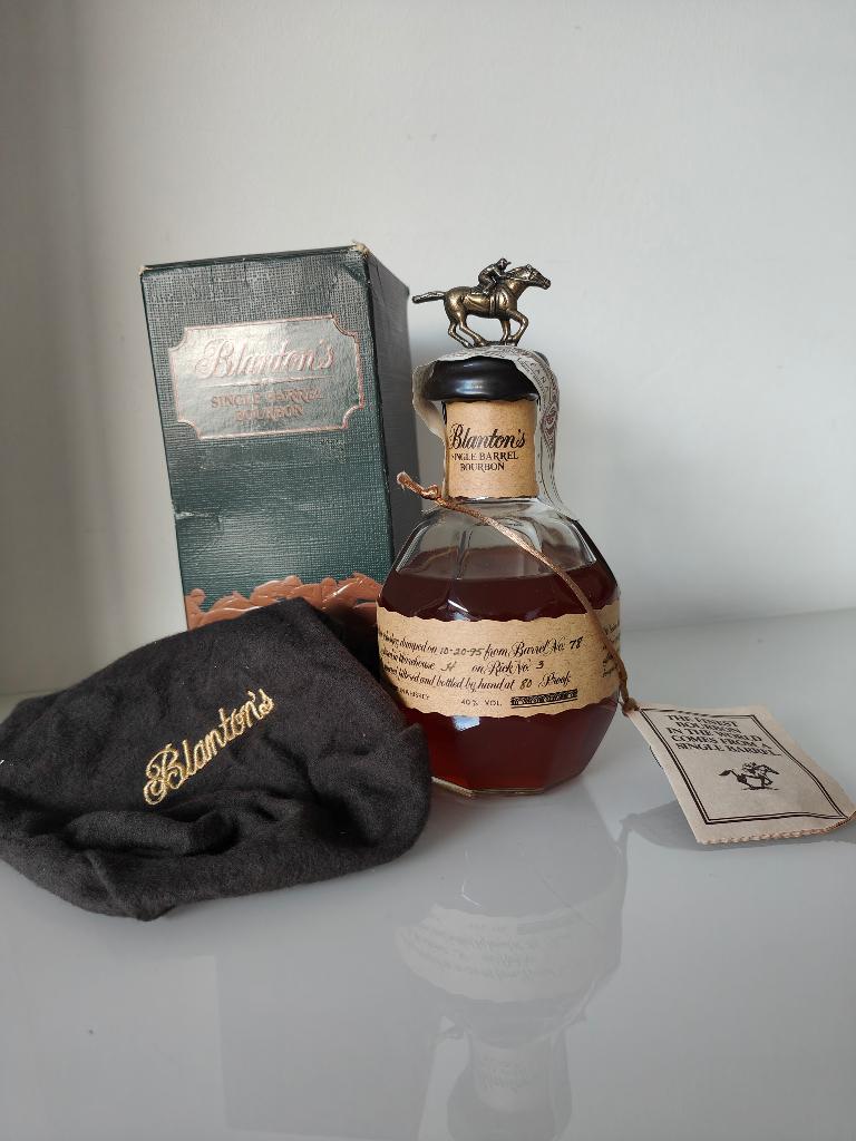 Blanton's 375ml original single barrel uit 1995 + Box rare!, Overige gebieden, Overige typen, Nieuw, Ophalen of Verzenden