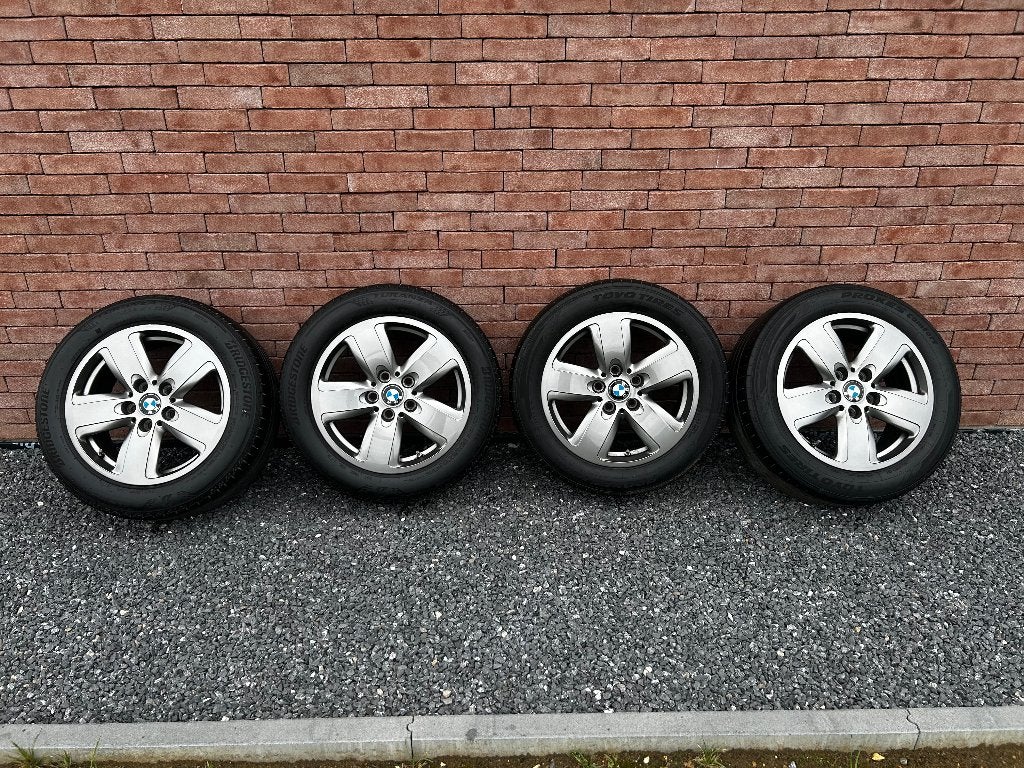 Originele 16” bmw velgen met sensoren voor bmw 1 serie F40, Ophalen, Gebruikt, Velg(en), 16 inch