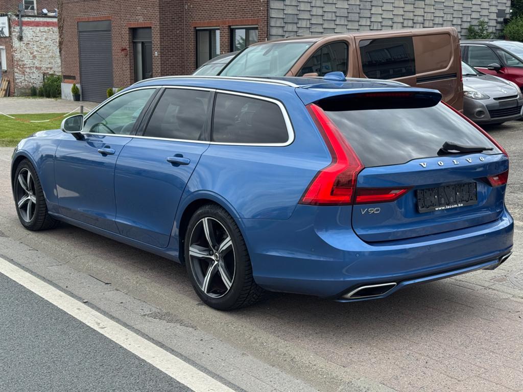 Volvo V90 2.0 Diesel R-Design AUTOMATIC, Auto's, Volvo, V90, 1969 cc, Blauw, Bedrijf