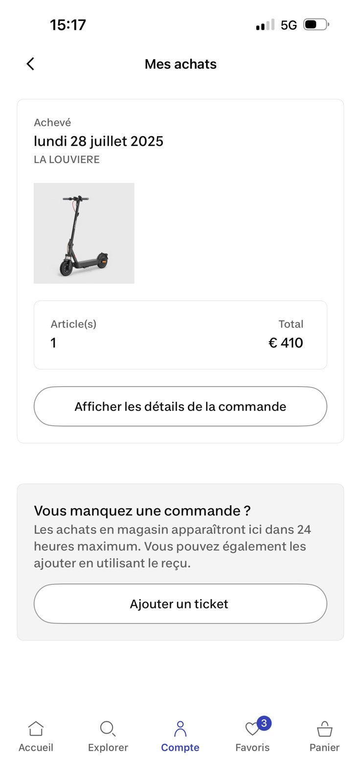 Trottinettes électriques, Tickets en Kaartjes, Kortingen en Cadeaubonnen