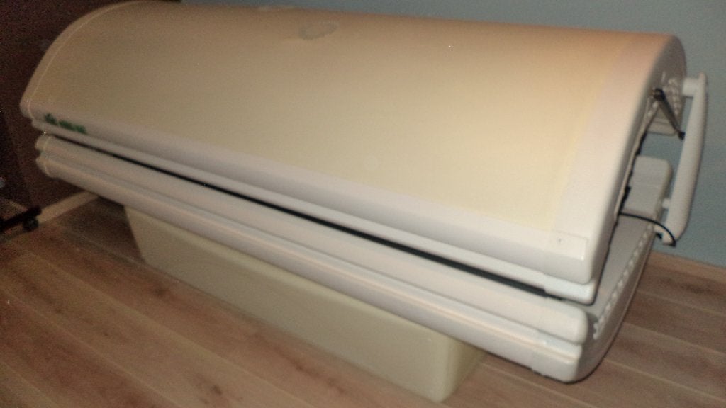 Zonnebank, Elektronische apparatuur, Ophalen, Gebruikt