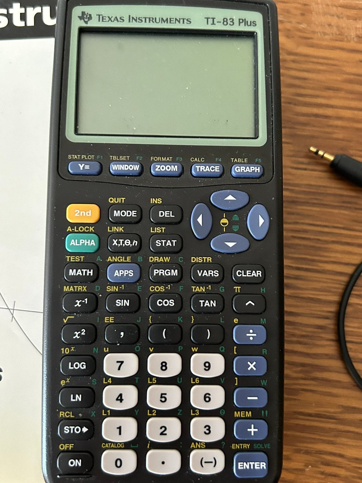 TI 83 plus - grafisch rekenmachine, Ophalen, Zo goed als nieuw