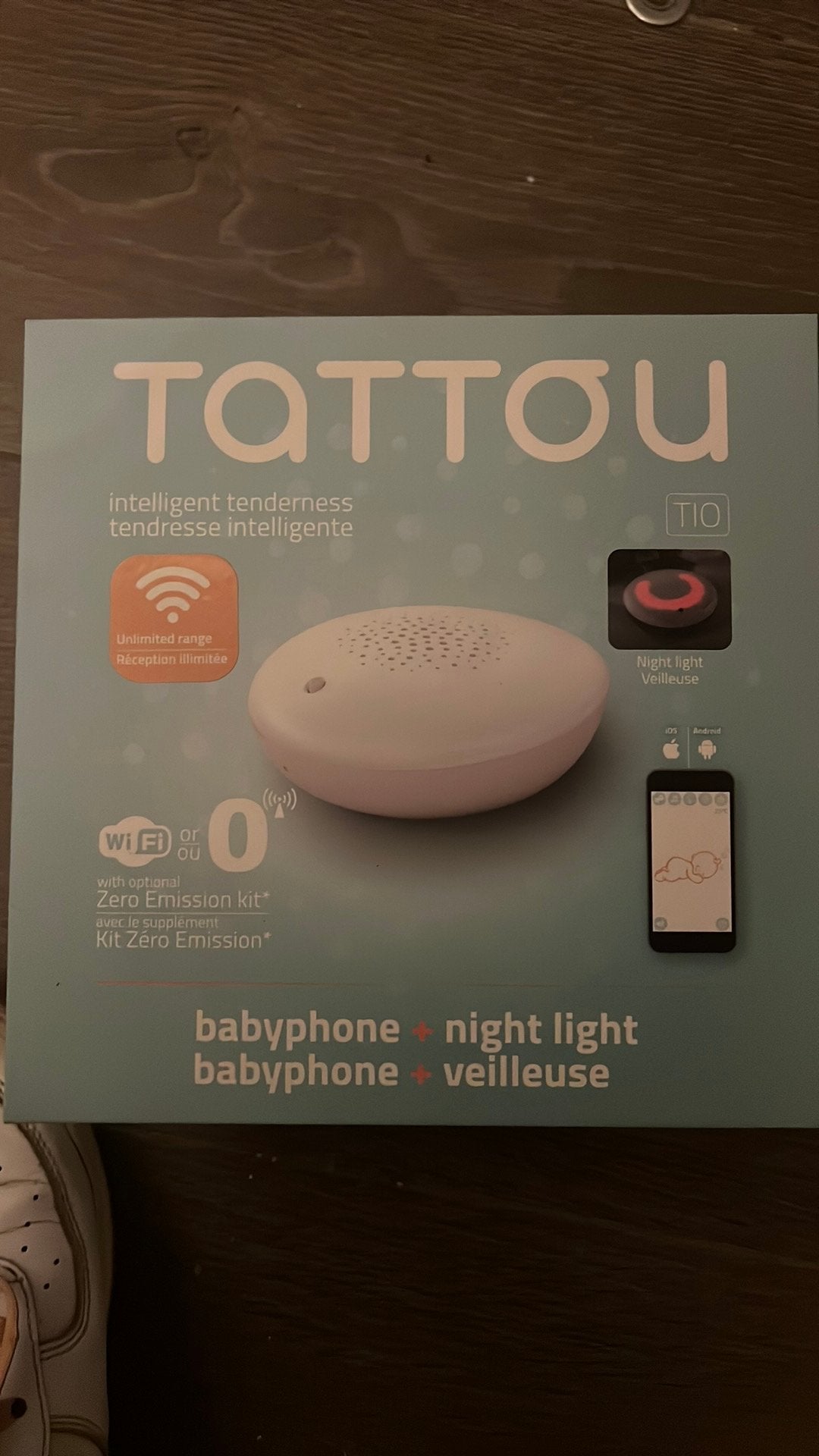 Tattou tio Babyphone en nachtlampje, Enfants & Bébés, Enlèvement, Comme neuf
