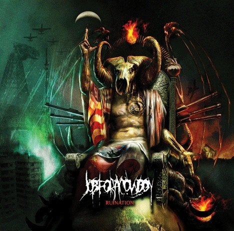 JOB FOR A COWBOY - Ruination (Green Marbled Vinyl), LP, Verzenden, Death metal, Limited edition