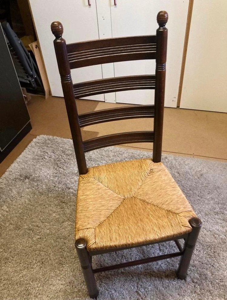 Eiken stoelen, Ophalen, Bruin, Klassiek, Hout