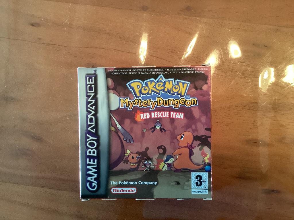 pokemon mystery dungeon red rescue team nintendo gameboy box, Enlèvement ou Envoi, Utilisé