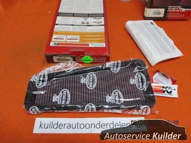 K&N Luchtfilter Toyota 4 Runner 4,0 v6 Nieuw, Neuf, -, Toyota, -