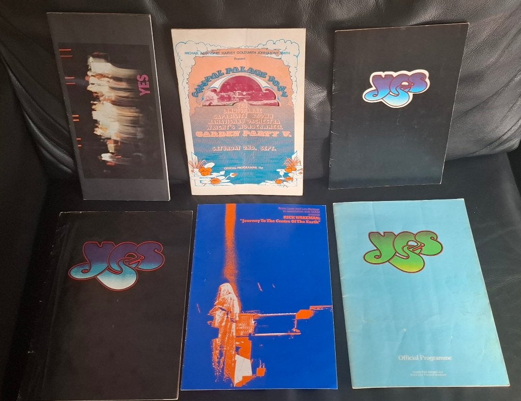 13 x Yes - Tour Programmas 1971 - 1991 ZELDZAAM! ! ! !, Ophalen of Verzenden, Gebruikt, Boek, Tijdschrift of Artikel