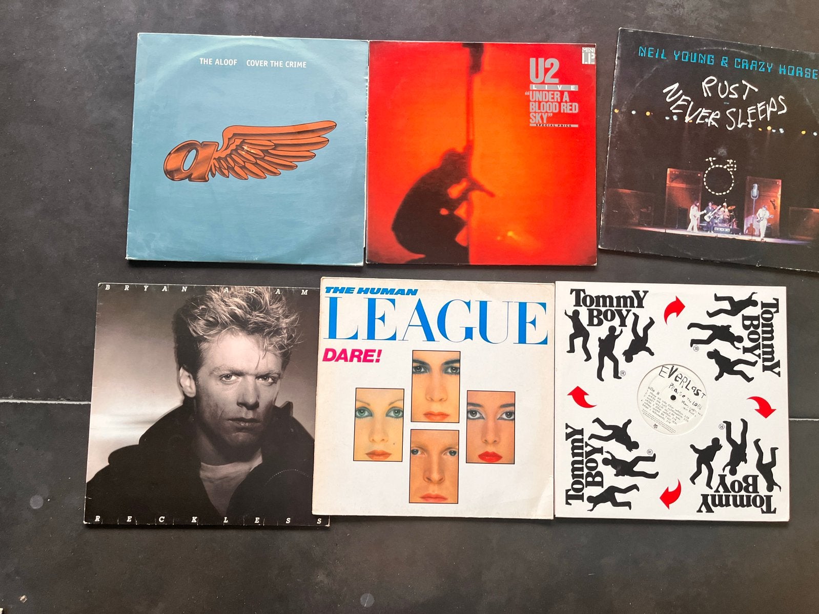 Vinyl - varia, Ophalen, Gebruikt
