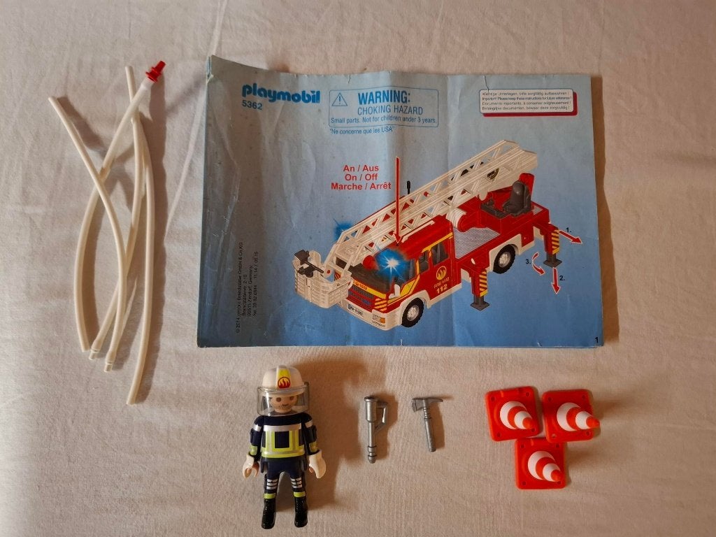 Brandweer ladderwagen 5362, Ophalen, Complete set, Voertuig, Nieuw