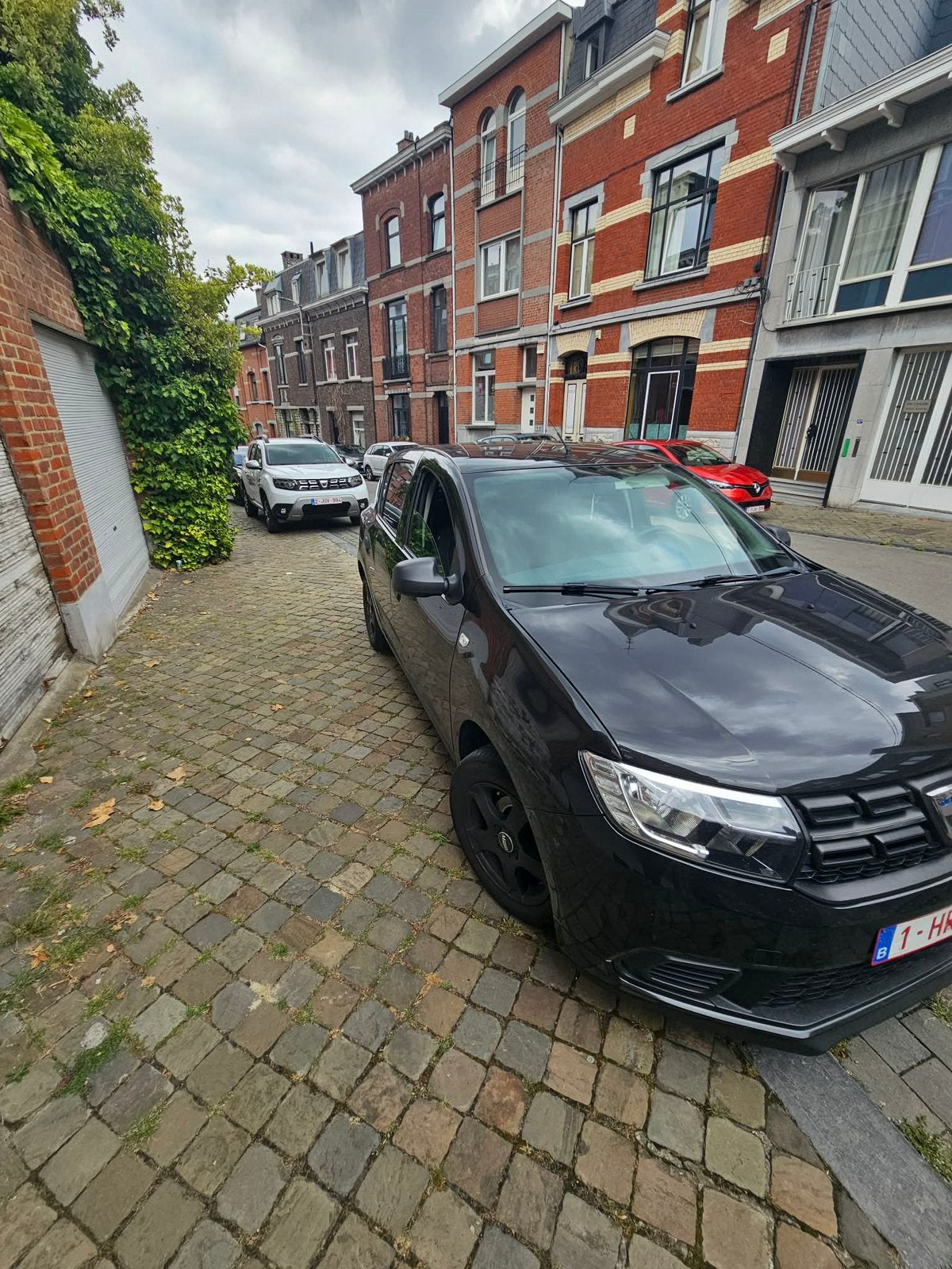Dacia sandero, Voorwielaandrijving, Stof, Zwart, Bedrijf