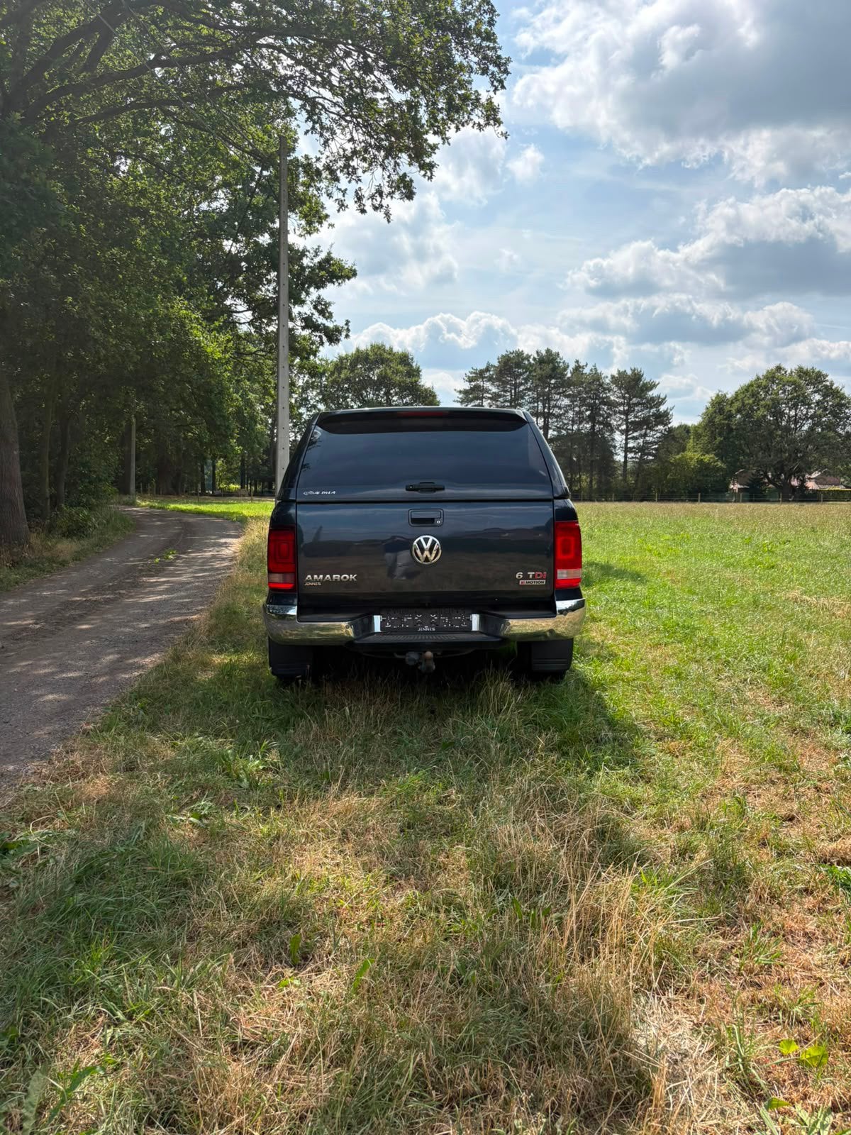 Amarok V6 van 2018, Automaat, 4 deurs, Volkswagen, Zwart