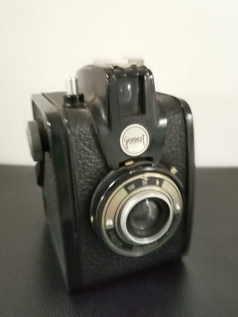 Gevaert Gevabox - Version de 1955, Enlèvement ou Envoi, 1940 à 1960, Appareils photo