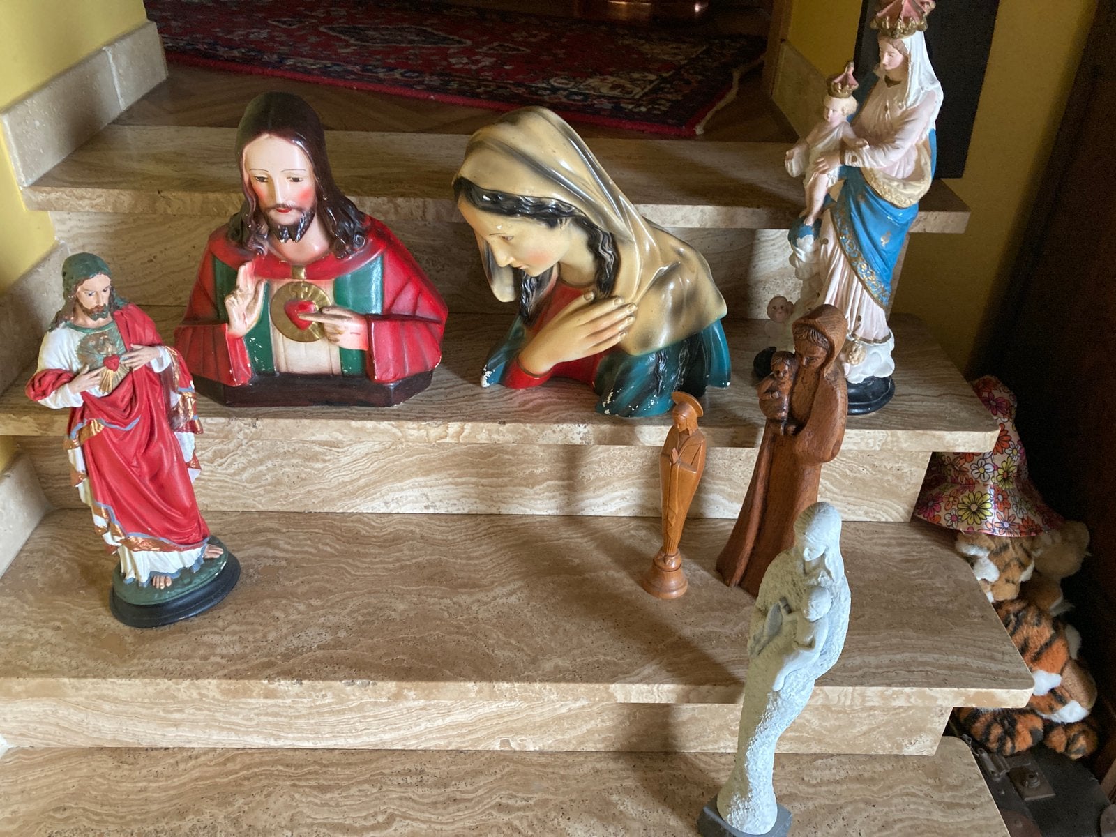 Jezus en maria beelden, Verzamelen, Ophalen