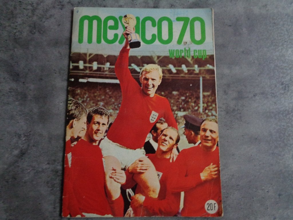 ALBUM FOOT COUPE DU MONDE MEXIQUE 70  1970 COMPLET, Envoi, Comme neuf