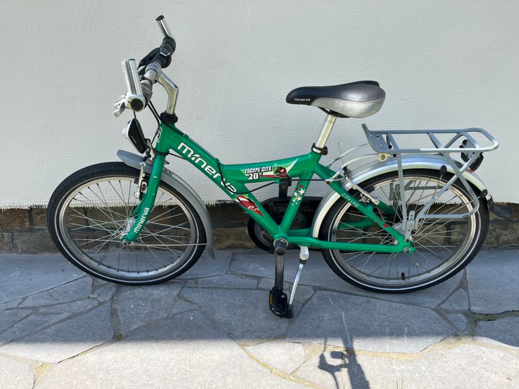 Jongensfiets Minerva 20 inch, Fietsen en Brommers, Ophalen of Verzenden, Gebruikt, 20 inch, Handrem