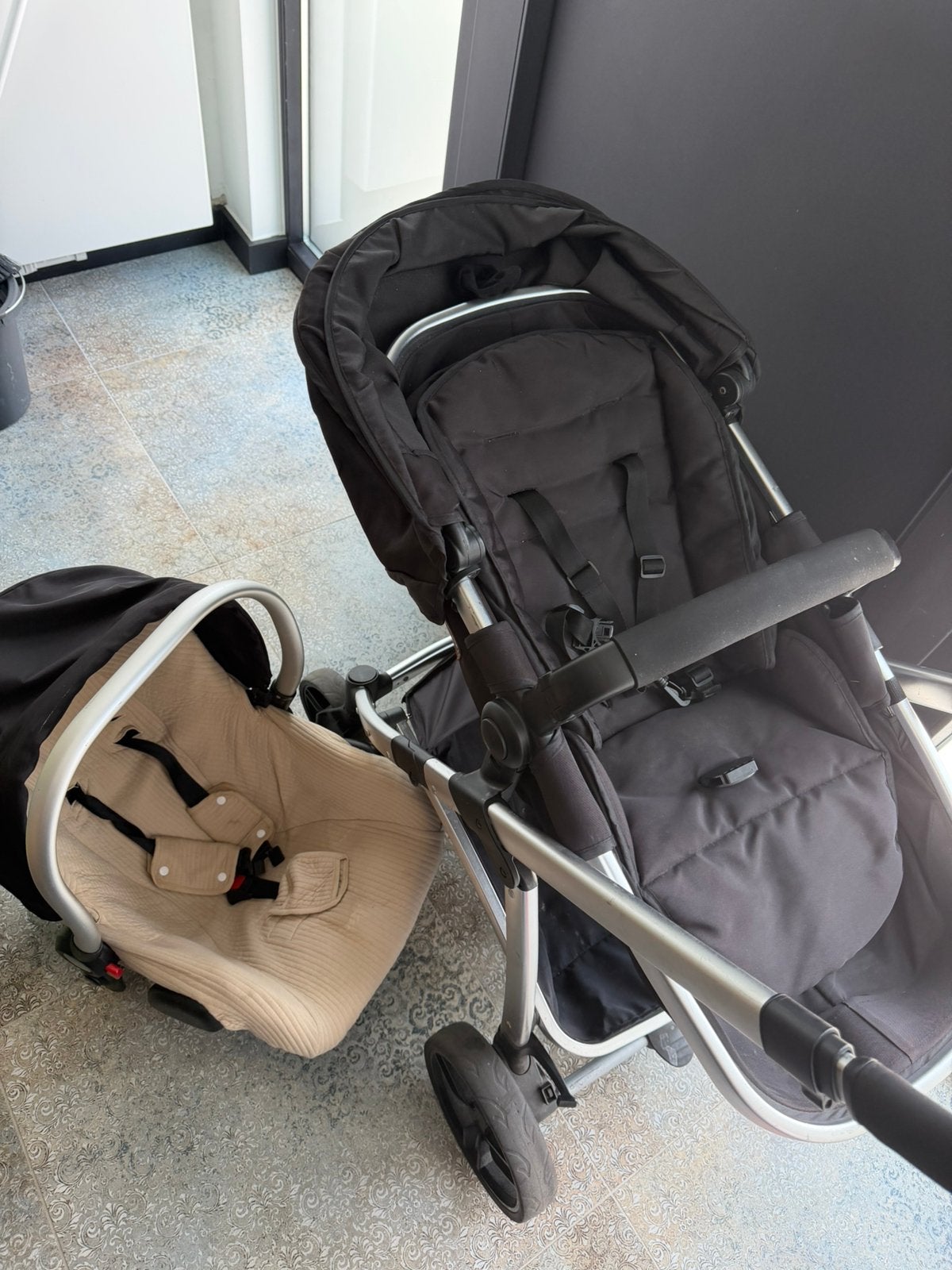 Kinderwagen 2 delig, Enlèvement, Utilisé, Poussette
