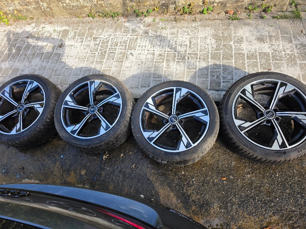 4 Jantes 19 pouces style Audi, Autos : Pièces & Accessoires, Enlèvement, Utilisé, 19 pouces, Jante(s)