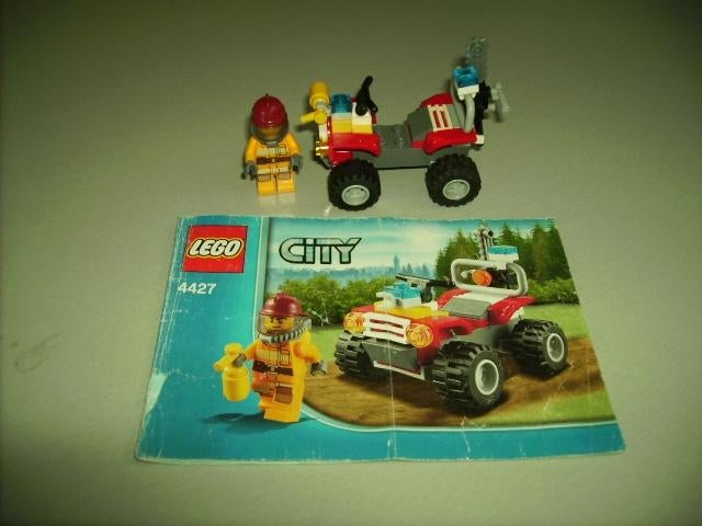 lego city brandweer 4427, Ophalen of Verzenden, Zo goed als nieuw, Complete set, Lego