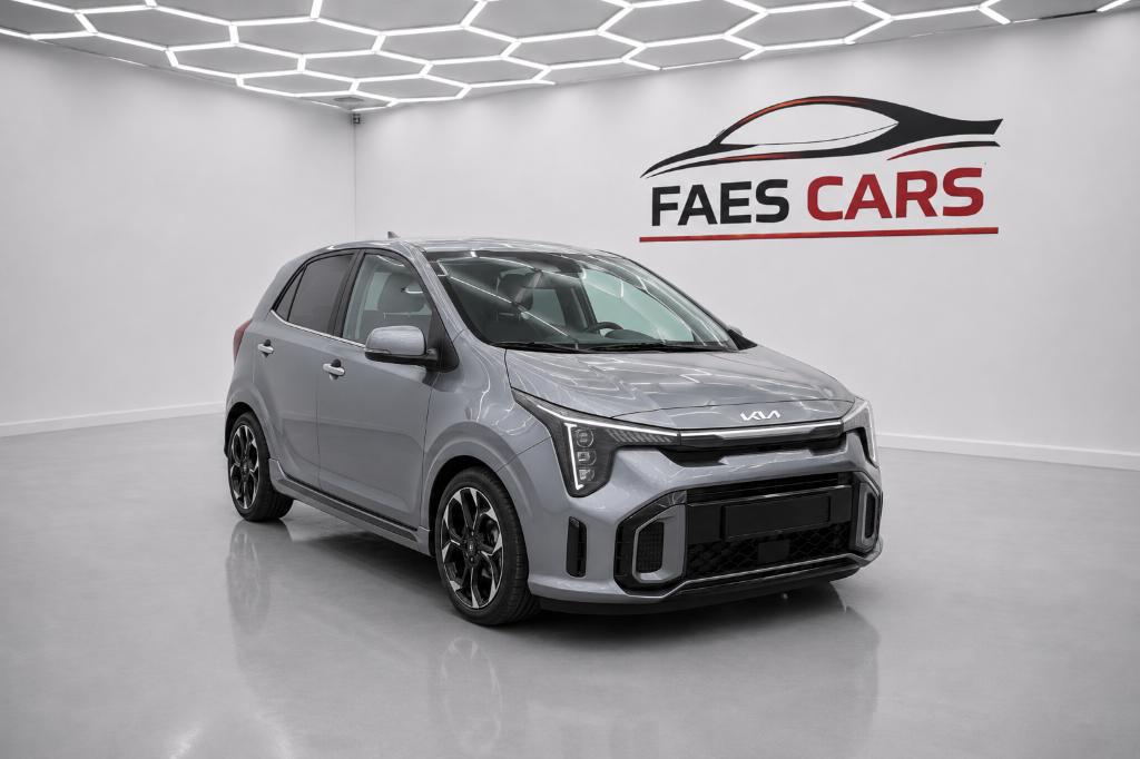 Kia Picanto GT line automaat, Auto's, Euro 6, 4 cilinders, Leder, Bedrijf