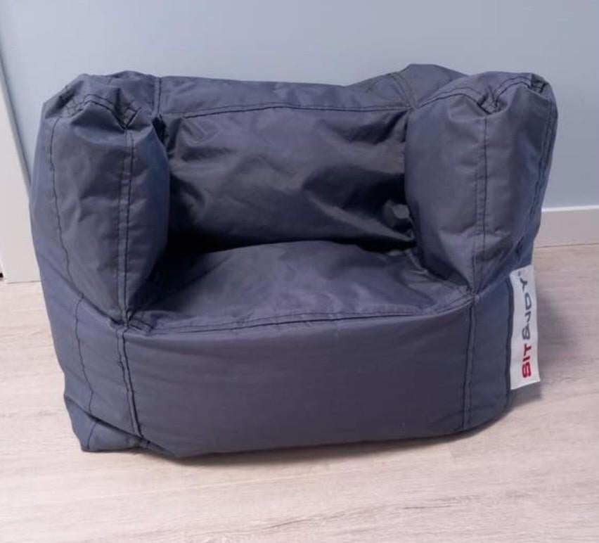 Sit & Joy grijze zitzak voor kind, Ophalen, Zo goed als nieuw, Overige typen