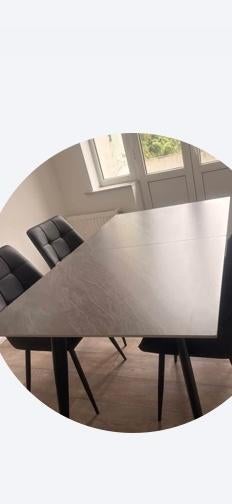 Table salle à manger, Maison & Meubles, Tables | Tables à manger, Neuf, 150 à 200 cm, Cinq personnes ou plus, 100 à 150 cm