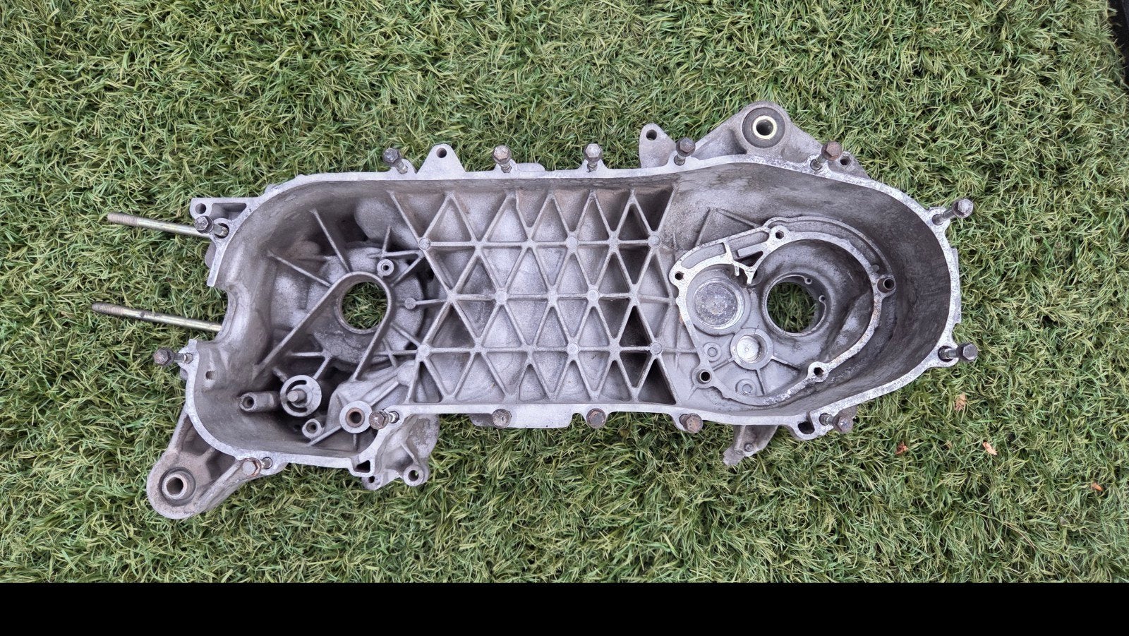 Piaggio 125cc AC carter helft Skipped - CSM1M, Ophalen of Verzenden, Gebruikt, Blok, Piaggio