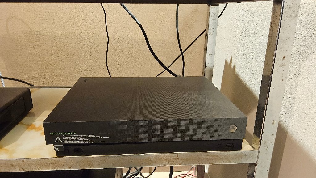 Microsoft - Project Scorpio Edition - Xbox One X Project, Games en Spelcomputers, Ophalen, Gebruikt, 1 TB, Met 1 controller