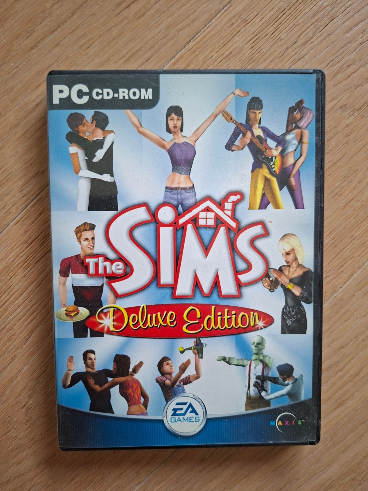 PC CD-ROM The Sims  -  Deluxe Edition, Ophalen of Verzenden, Zo goed als nieuw, Simulatie