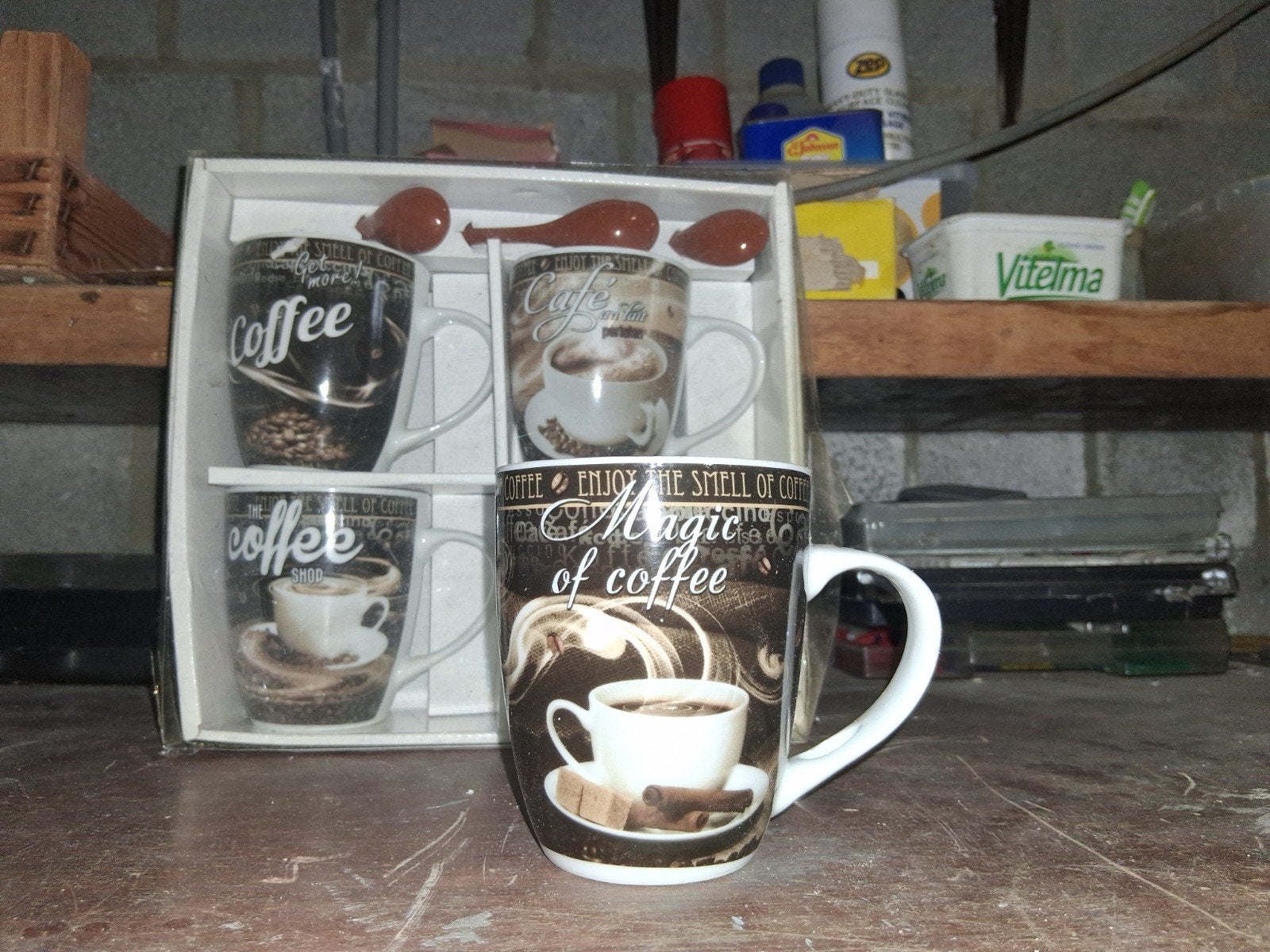 koffietassen, Ophalen, Nieuw, Modern