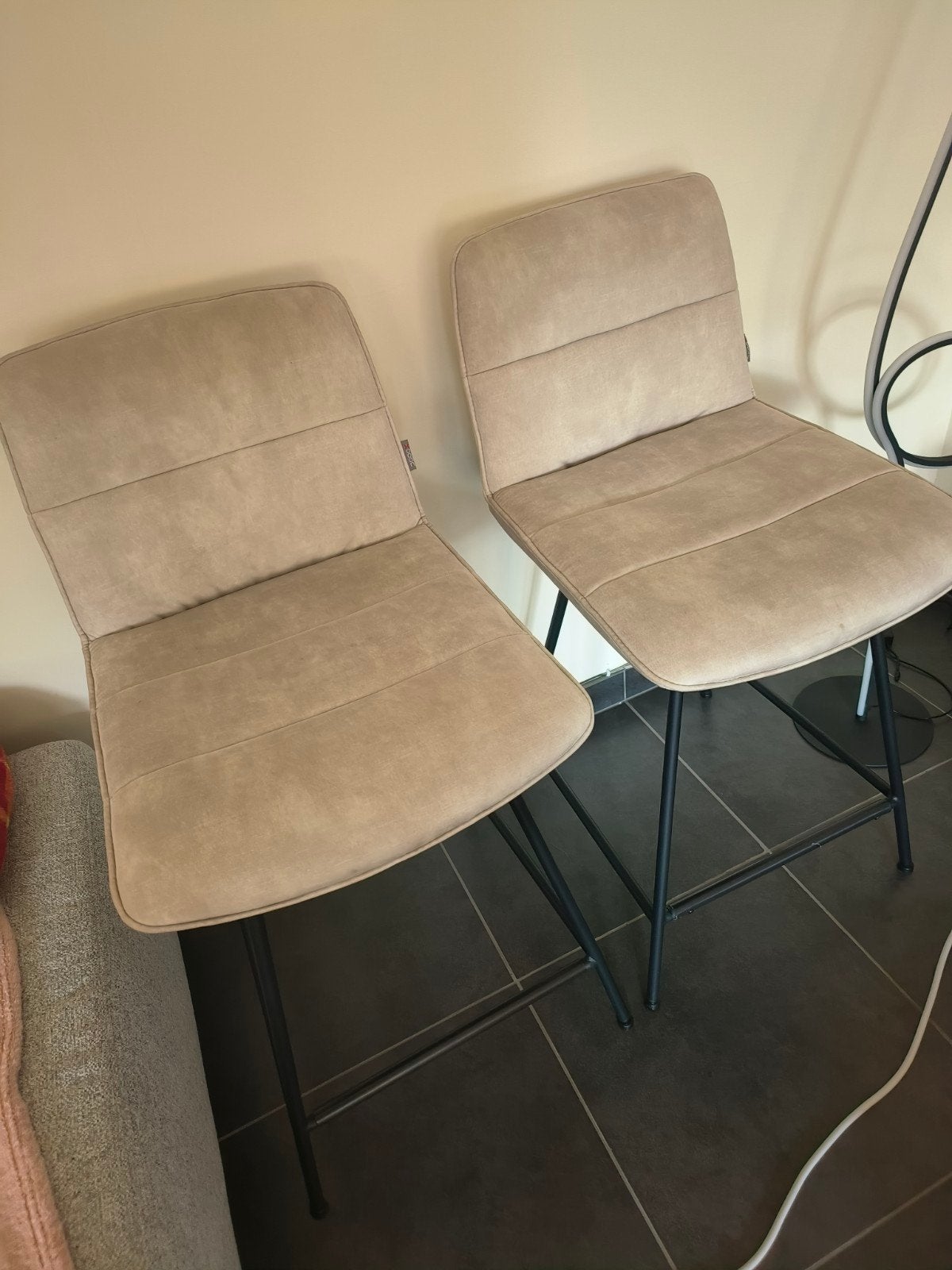 2 draaibare barkrukken xooon, Huis en Inrichting, Barkrukken, Ophalen, Nieuw, 90 cm of meer, 2 krukken
