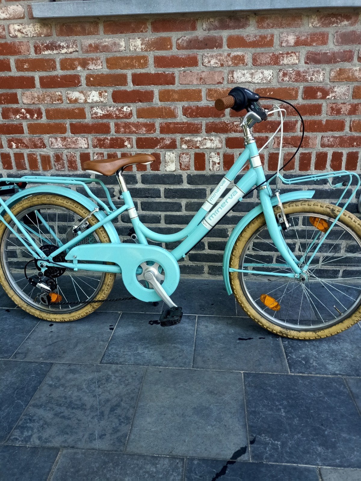 Meisjesfiets 20 inch, Fietsen en Brommers, Ophalen, 20 inch, Minerva