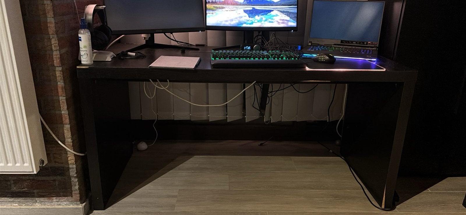 Ensemble de meubles IKEA pour bureau, Maison & Meubles, Bureau d'ordinateur, 150 cm, Démontable, Utilisé