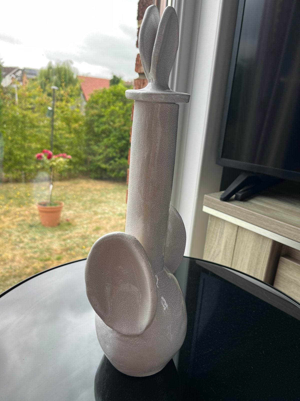 Vase zoomorphe en ceramique vintage, Maison & Meubles, Accessoires pour la Maison | Vases, Comme neuf, Avec couvercle, Pierre/céramique