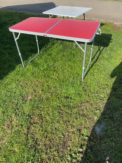 campeertafel, Ophalen, Zo goed als nieuw, Campingtafel