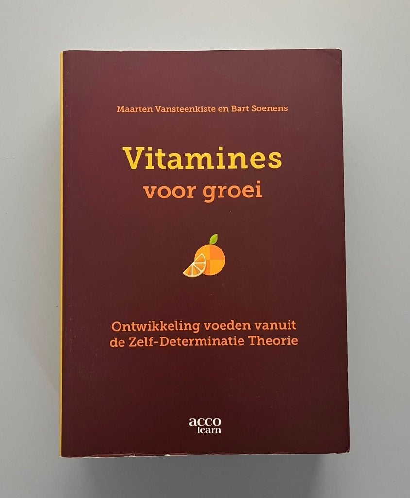 Handboek: Vitamines voor groei, Livres, Enlèvement, Comme neuf, Maarten Vansteenkiste en Bart Soenens