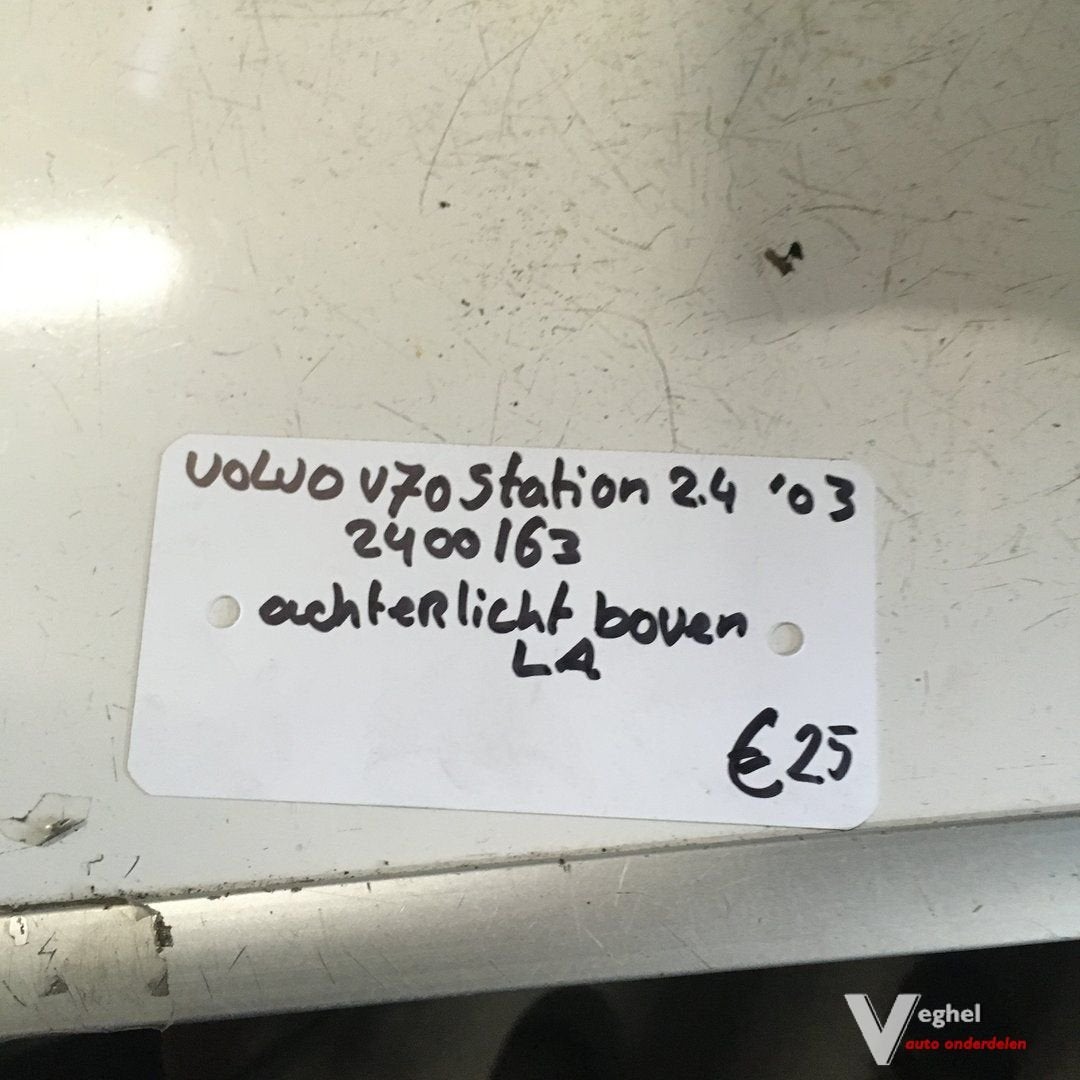 Volvo V70 Station 2.4 automaat 2003 Wagennr 2400163  Achterl, Auto-onderdelen, Gebruikt, -, -, Ophalen of Verzenden