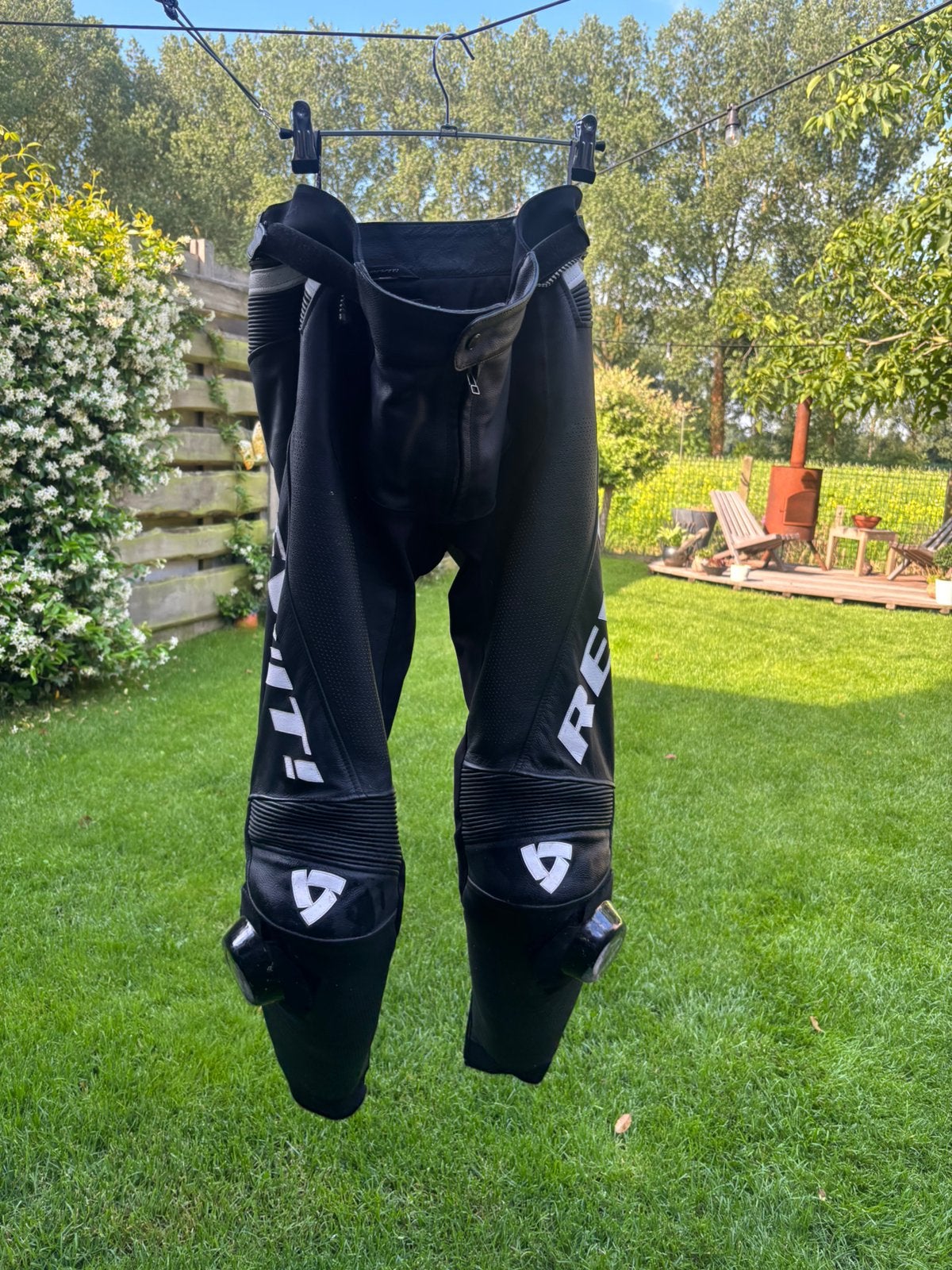 Revit apex broek maat 52 long, Ophalen, Tweedehands, Heren, Broek | leer