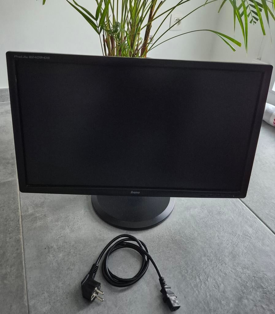 iiyama ProLite B2409HDS-B1 monitor in uitstekende staat, Ophalen, HD, HDMI