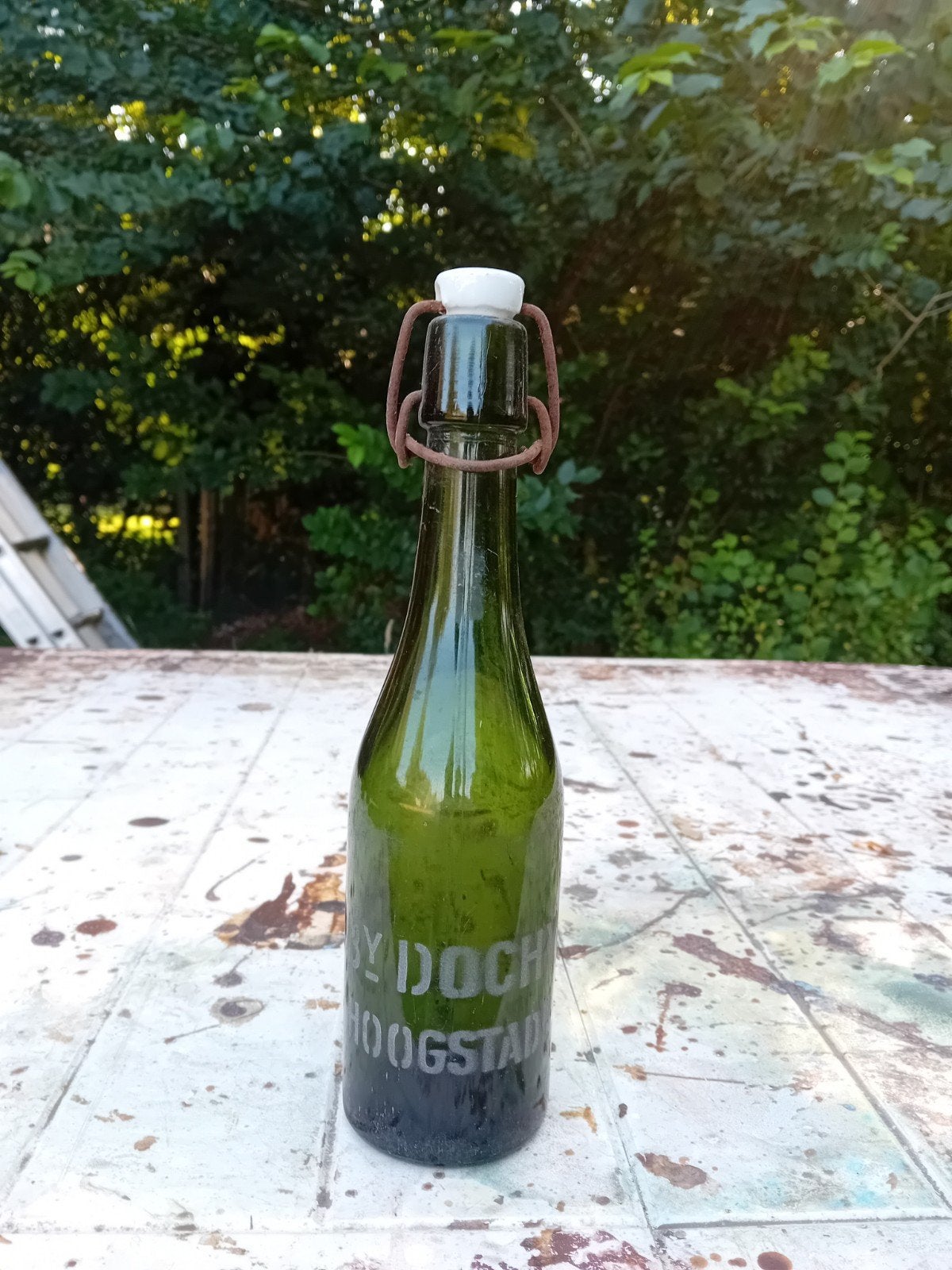 Oude vintage bierfles brouwerij  Dochy sint Jules Hoogstade, Enlèvement ou Envoi