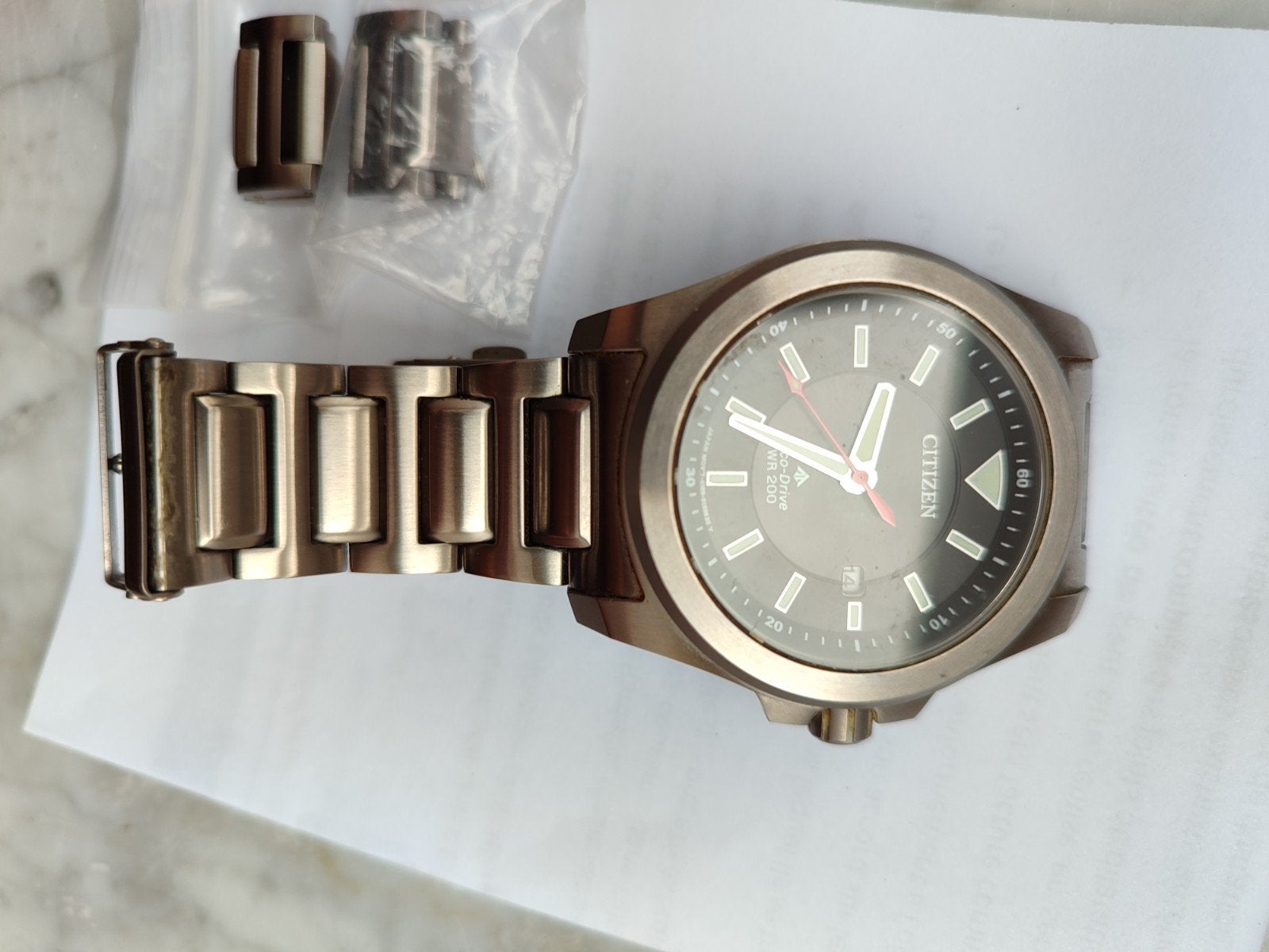 montre homme citizen, Enlèvement ou Envoi, Citizen